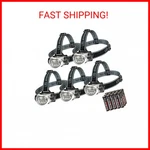Everbrite 5-PACK Led Headlamp, 4 Lighting Modes, Pivoting With Adjustable. Fixed Price $29.40.