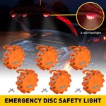6X Led Flares Disc Safety Roadside Warning Worklight Flashlight. Fixed Price $42.74.
