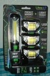 Litezall Led 3-PACK Headlamp Combo Plus Pocket Pen Light. Fixed Price $12.71.