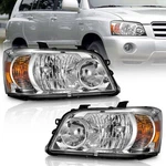 Weelmoto Headlights Compatible With 2004-2006 Toyota Highlander, Sport Utility. Fixed Price $89.99.
