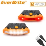 Everbrite 2 Packs Rechargeable Hat Light Waterproof Clip Cap Pivoting Head. Fixed Price $19.59.