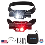 K-bern Red & White Rechargeable HEADLAMP.1000 Lumen, Ul Approved 2600 Mah Batter. Fixed Price $57.66.