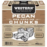 Western Premium Bbq 500 Cu In Pecan Smokers Chunks Box. Fixed Price $7.49.