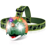 Triceratops Led Headlamp For Kids - Fun Dinosaur Camping & Outdoor Adventure Lig. Fixed Price $27.34.