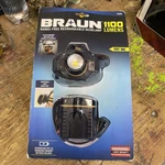 Braun 1100 Lumen Hands Free Rechargeable Headlamp. Brand New. Fixed Price $29.99.
