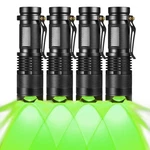 4 Pack Single Mode 150 Yard Flashlight, Led With Green.... Fixed Price $30.33.