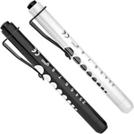 Risemart Pen Lights For Nurses, 2 Pack Reusable Medical Black And White. Fixed Price $11.66.