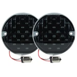 Zytc 3 1/4 Led Turn Signals Flat Pc Lens Style Rear 1156 Red. Fixed Price $57.36.
