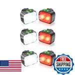 Hinsgear Bike Lights Front And Rear Bright Rechargeable Bicycle 8+12 Modes. Fixed Price $58.88.