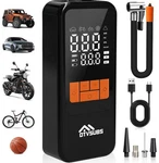 Cordless Tire Inflator Portable Air Compressor 150PSI - 4X Faster Inflation C.... Fixed Price $57.81.