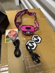 Foxelli Led Headlamp Flashlight For Adults & Kids, Running, Camping Pink. Fixed Price $7.49.