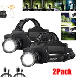2PACK 100000 Lumen Super Bright Rechargeable Led Flashlight. Fixed Price $33.98.