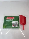 New But Opened Coleman Filter Funnel For Stove & Lantern 5103-700T. Fixed Price $15.00.