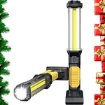 Warsun Rechargeable Cob Led Work Light, Magnetic, Hands-free, Hook, IPX4 Waterpr. Fixed Price $56.68.