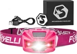 Usb Rechargeable Led Headlamp Ultra Light 2.4 Oz & Bright 180 Lumens Red/w. Fixed Price $26.87.