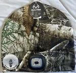 New Realtree Camo Led Hat Beanie Lighted Winter Cap For Outdoor Use. Fixed Price $23.00.