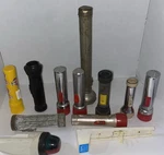 Vintage Flashlight Lot Ever Ready Energizer Blaco U.s.n. Rayovac Hilco Cool. Fixed Price $30.00.