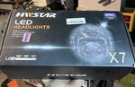 Hwstar Pair New 1000% Bright Anti-glare 7 Inch Led Headlights Round Compatible. Fixed Price $98.99.