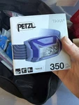 New Petzl Tikka Core 350 Headlamp Color Blue. Fixed Price $50.00.