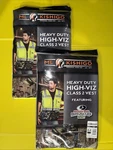 (2-PACK) Heavy Duty High-viz Class Safety Vest Yellow Reflective Camo 5XL New. Fixed Price $29.99.