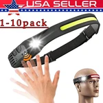 Waterproof Cob Headlamp Night Buddy Led Sensor 230 Torch Headlight. Fixed Price $7.96.