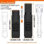 Tactical Molle Flashlight Pouch Holster Case Belt Bag Mini Tool Accessory. Fixed Price $11.43.