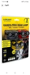 3 Pack Hands-free Led Lamp, Super Bright 150 Lumen Light Outdoor.. Fixed Price $13.99.