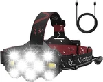 Victoper Headlamp Rechargeable, 22000 Lumens Super Bright 10 Red&amp. Fixed Price $27.99.