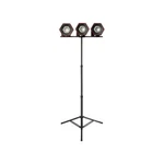 *open Box* Maxxeon MXN10153 Luminator Heavy Duty Triple Head Telescopic Tripod. Fixed Price $59.99.