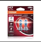 Osram H7 Night Breaker Laser Halogen Headlight Bulbs 64210NL Pack Of Open. Fixed Price $32.00.