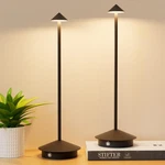 2-PACK 6000MAH Rechargeable Led Table Lamp CORDLESS,3000K-6000K Stepless Dimm.... Fixed Price $72.50.