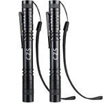 Czs Flashlight, Pack Pen Small Flashlights High Lumens, 2PCS Round. Fixed Price $9.04.