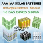 Solar Battery Rechargeable Aaa Ni-mh / Ni-cd Garden Outdoor Light Lot Fast. Fixed Price $22.00.