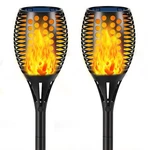Aityvert Upgraded Solar Torch Lights 43 Inches Flickering Dancing Flames Wate.... Fixed Price $41.52.