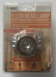 Vibe Super Bright 9 Led Head Lamp Work Safety Light - Water & Shock Resistant. Fixed Price $9.99.