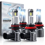 Techmax Fog Light Bulb With Cooling Fan, +600% Ultra H11+9005, Gray. Fixed Price $76.87.