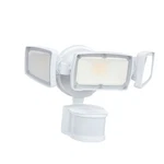 Utilitech Pro Led Floodlight 3X White Hardwire Outdoor W/motion Sensor. Fixed Price $79.99.