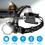 1200000LUMEN Led Headlamp Rechargeable Super Bright 30W Motion Sensor Torch. Fixed Price $23.99.