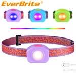Everbrite Led Headlamp Rechargeable For Kids W/rgb Mode 3 Lighting. Fixed Price $15.39.