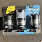 Cascade Mountain Tech Multimode Collapsible Lantern 3 Pack #1170792 180 Lumens. Fixed Price $12.95.
