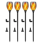 I-shunfa 96 Led Outdoor Waterproof Solar Torch Lights With 3 Modes Flicker. Fixed Price $73.51.