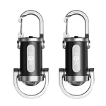 Skywolfeye 2-PK Rechargeable Keychain Flashlights, Mini Edc, Waterproof, 6 Modes. Fixed Price $28.99.