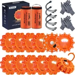 Markstor Led Flares 12 Pack Roadside Emergency Car Kit Usb Rechargeable. Fixed Price $110.06.