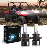 Super Led Headlight Bulbs For 2012 Polaris Ranger 800 Rzr 4 Robby Gordon White. Fixed Price $28.99.