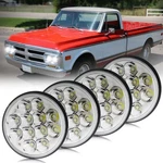 Beaveway 4PCS 5.75" 36W Crystal Round Headlight Sealed Beam IP68 Waterpro.... Fixed Price $163.70.