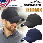 1/2 Pack Led Baseball Cap With Light Rechargeable Hat For Night Fishing Jogging. Fixed Price $12.99.