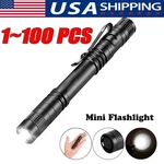 1-100 Small Led Flashlight Torch Penlight For Dentist Camping Hiking Pocket Lamp. Fixed Price $36.74.