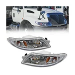 Aostirmotor Headlights Assembly Fit For International 4300(2002-2018),PAIR Dr.... Fixed Price $193.20.
