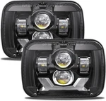 5X7 7X6 Led Headlights H6054 Dot Headlamp Compatible With Jeep Cherokee Xj 198... Fixed Price $148.99.