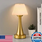 Urlights Led Rechargeable Table Lamp, Touch Stepless Dimmer, Copper Finish. Fixed Price $64.78.